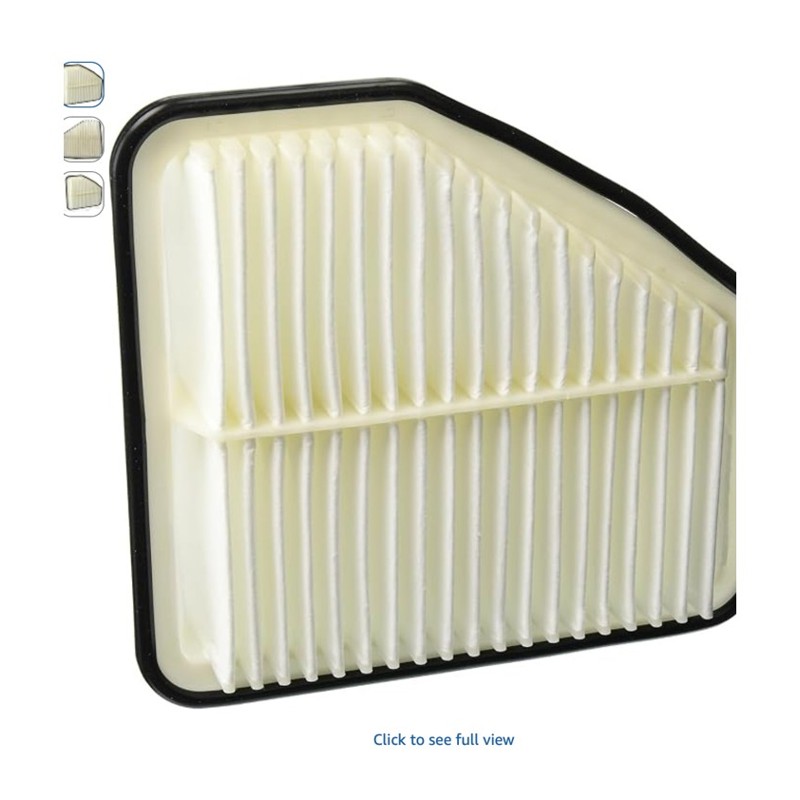 BOSCH 5520WS Engine Air Filter — engine air filter on a workbench, shown at scale