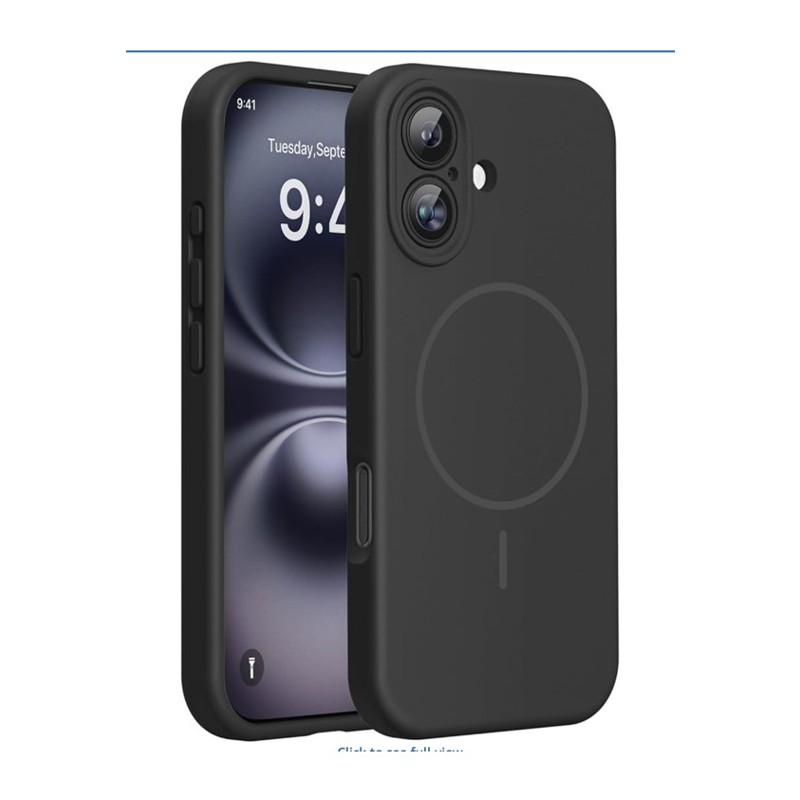Miracase iPhone 16 Case — phone case on a table, shown at scale